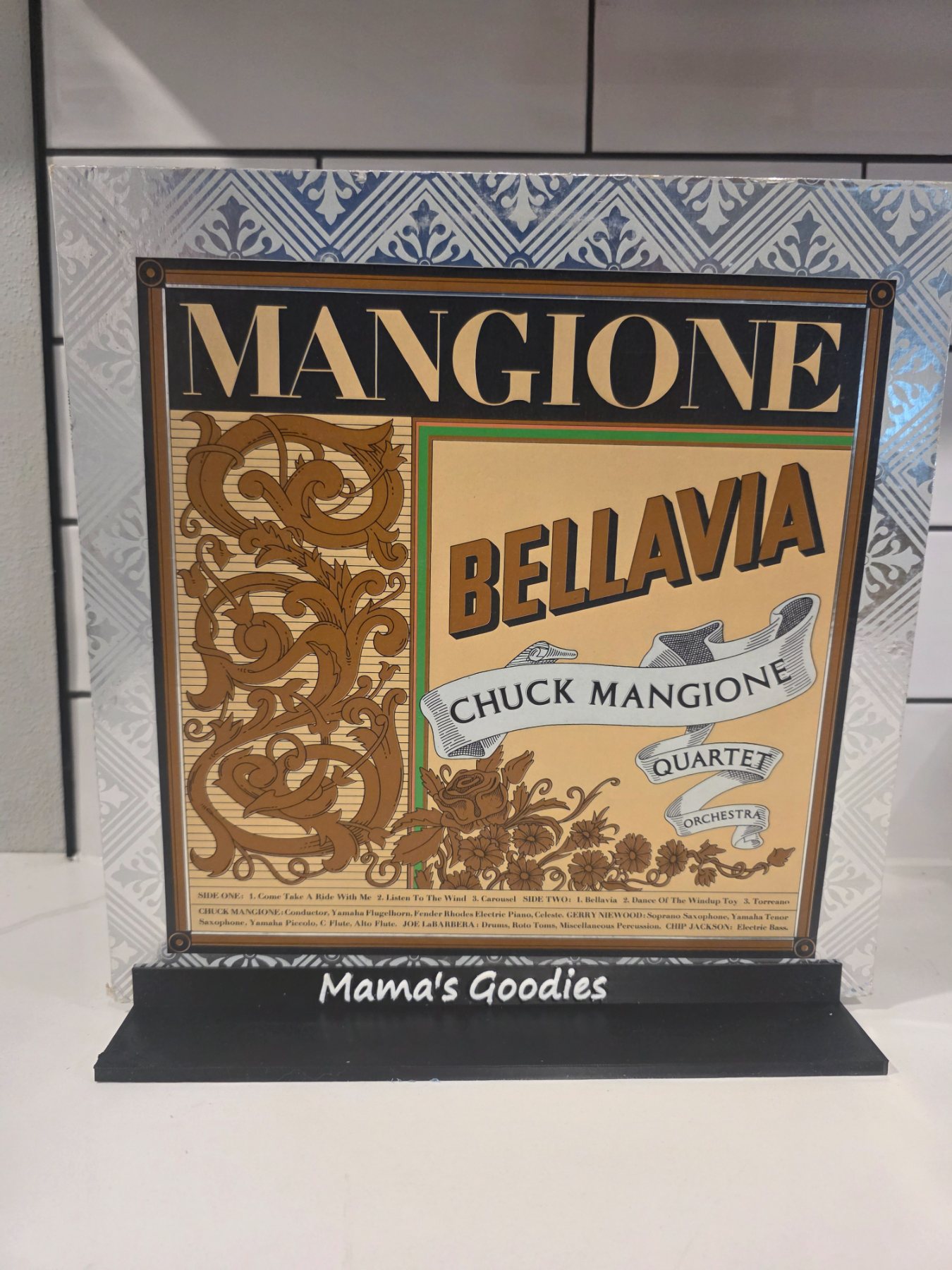 Chuck Mangione Bellavia 1975 A&M SP-4557 Jazz Vinyl LP