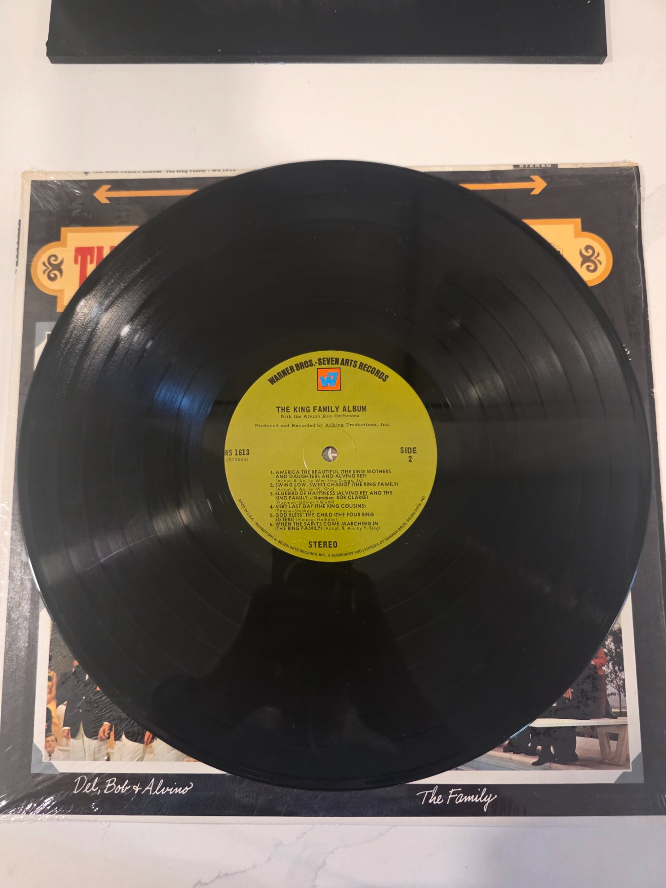 Vintage The King Family Album Stereo LP Warner Bros Seven Arts WS 1613 - Image 4