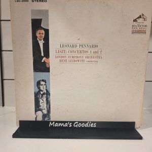 Leonard Pennario Liszt Concertos 1 & 2 RCA LSC-2690 Stereo LP