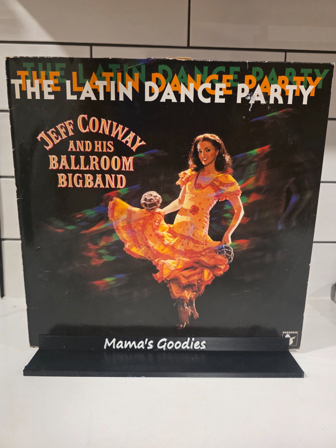 Jeff Conway The Latin Dance Party LP Hansa 1979 German Pressing