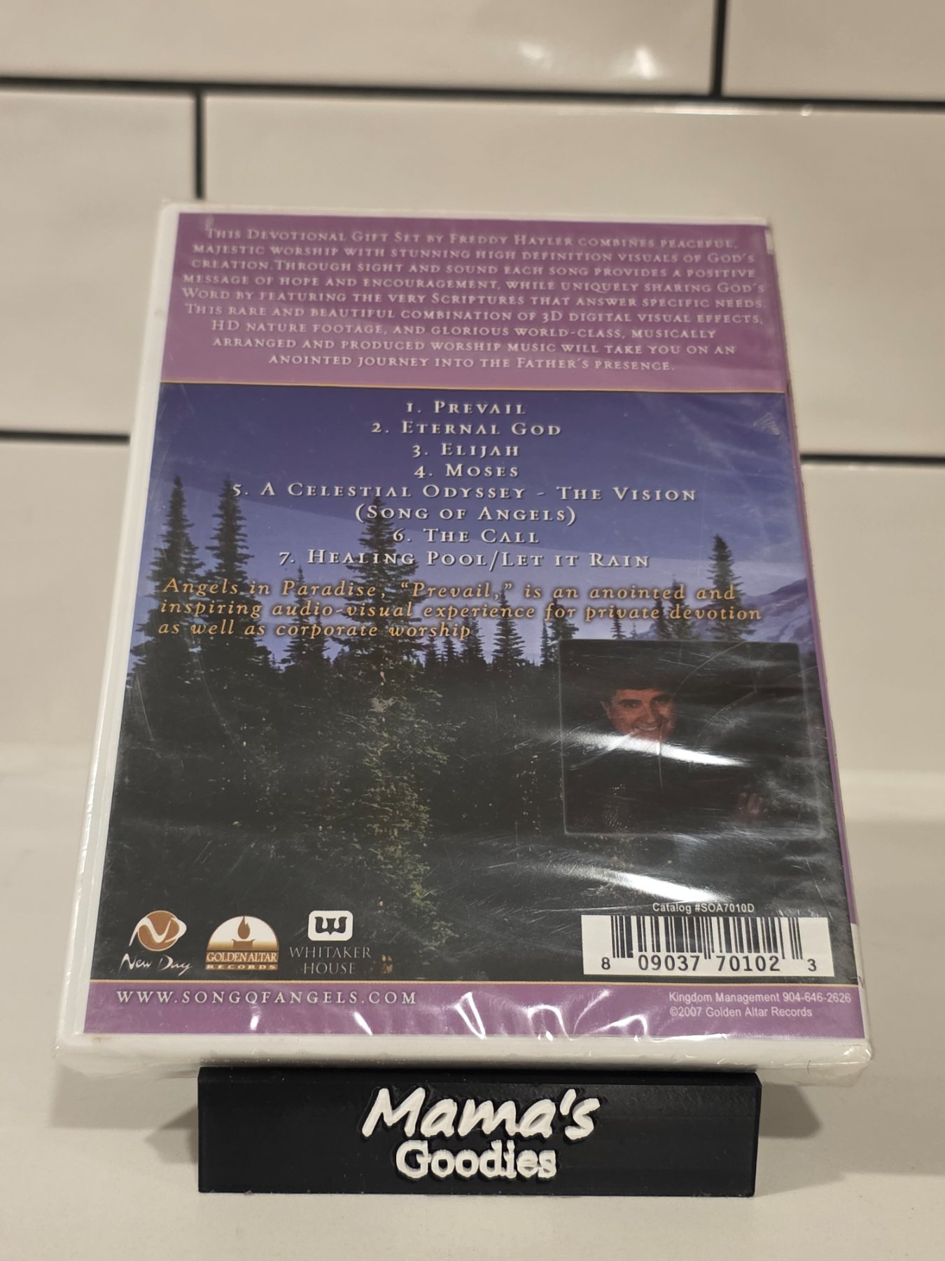 Angels in Paradise Worship & Devotional Gift Set Vol 2 DVD Freddy Hayler - Image 2