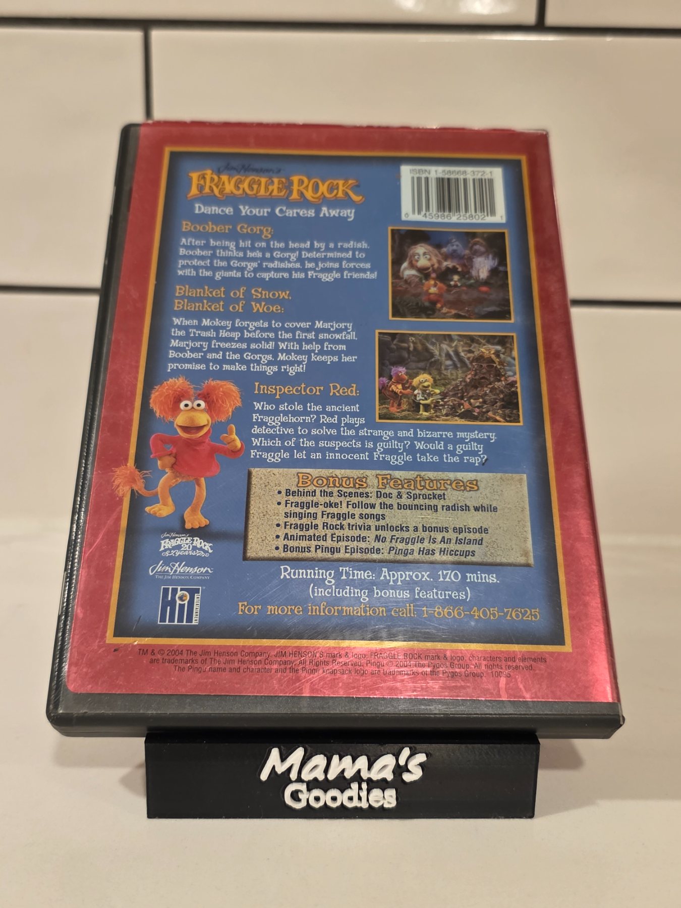Jim Henson's Fraggle Rock Dance Your Cares Away DVD 2004 - Image 2