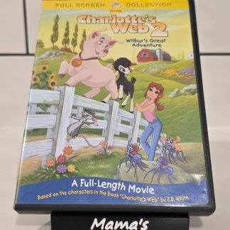 Charlotte's Web 2 Wilbur's Great Adventure DVD 2003 Full Screen