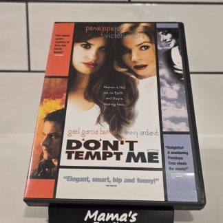 Don't Tempt Me DVD 2003 Penelope Cruz Victoria Abril Full Screen Region 1
