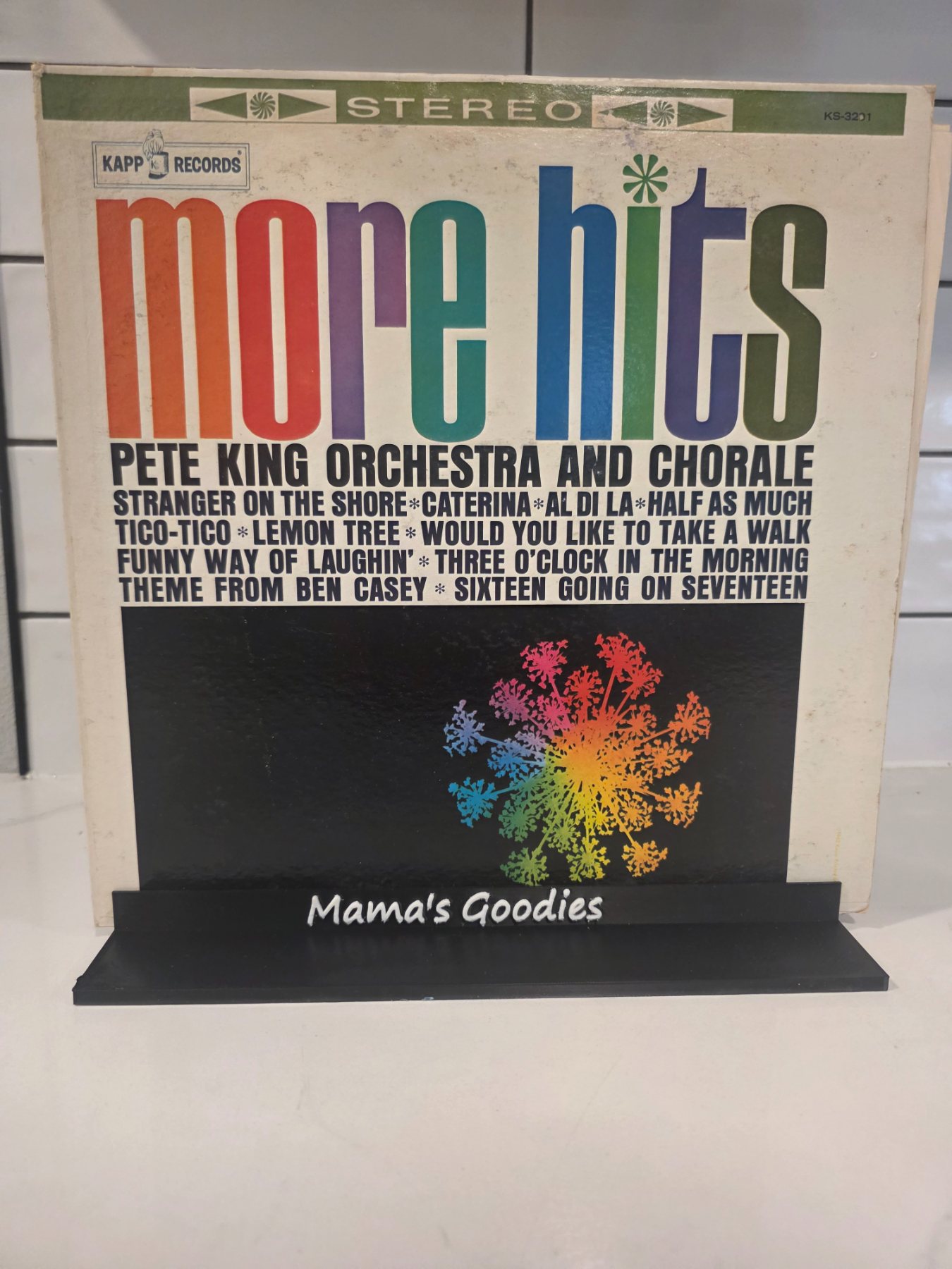 Pete King Orchestra & Chorale More Hits Stereo LP Kapp KS-3291