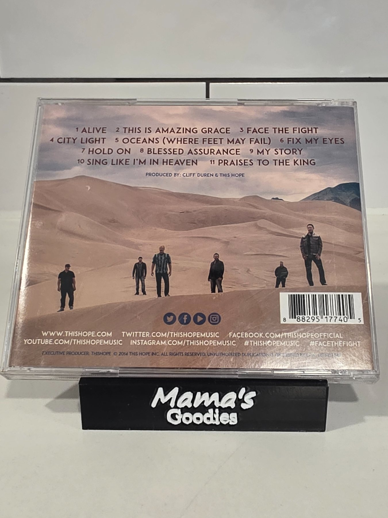 This Hope Face the Fight CD 2014 Christian Rock - Image 2