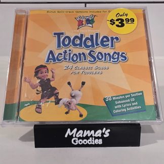 Cedarmont Kids Toddler Action Songs CD 24 Classic Songs Enhanced