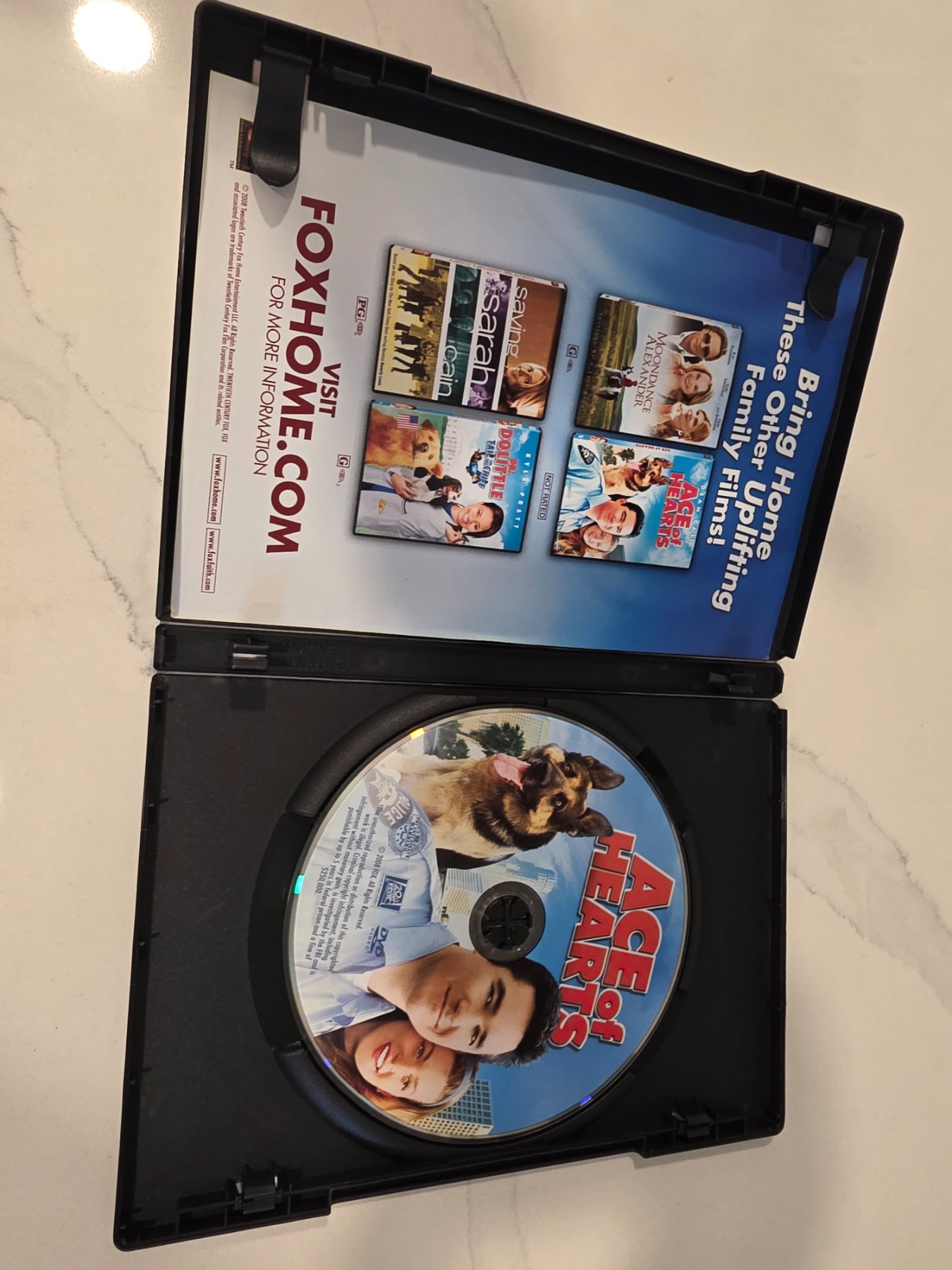 Ace of Hearts DVD Dean Cain Family Adventure Police Dog PG - Image 3