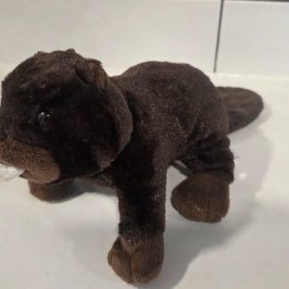 Ganz Webkinz Brown Beaver Plush Stuffed Animal HM181