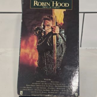 Robin Hood Prince of Thieves VHS 1991 Kevin Costner Warner Home Video