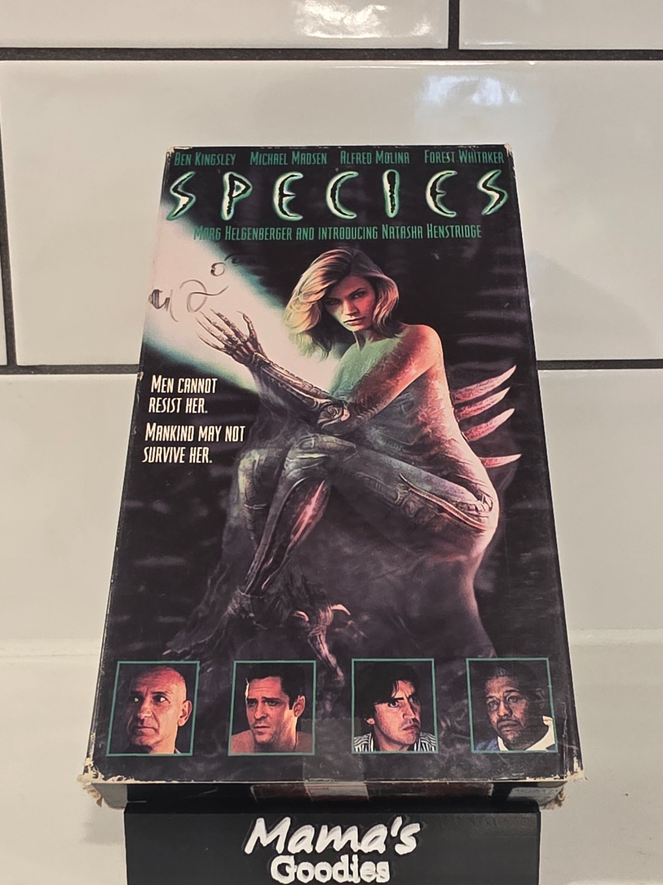 Species VHS 1995 MGM/UA Sci-Fi Horror Natasha Henstridge