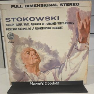 Stokowski Debussy Iberia Ravel Alborada Ibert Escales LP Capitol SP-8463