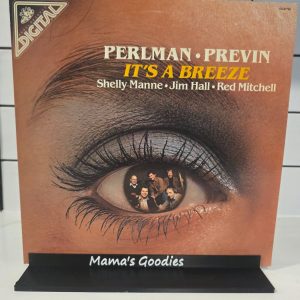 Itzhak Perlman André Previn It's a Breeze LP Angel S-37799 Jazz