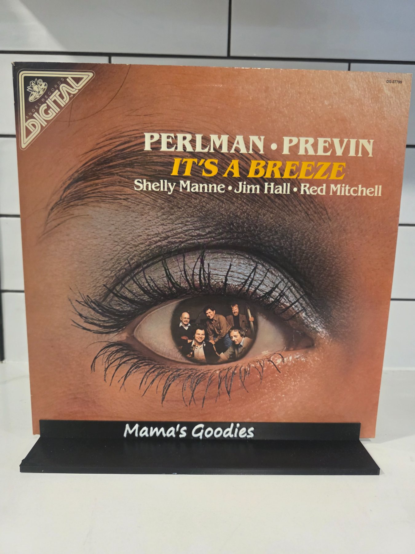 Itzhak Perlman André Previn It's a Breeze LP Angel S-37799 Jazz