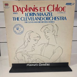Ravel Daphnis et Chloé LP Lorin Maazel Cleveland Orchestra London CS 6898