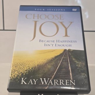 Choose Joy Because Happiness Isn't Enough Kay Warren 2-Disc DVD Set