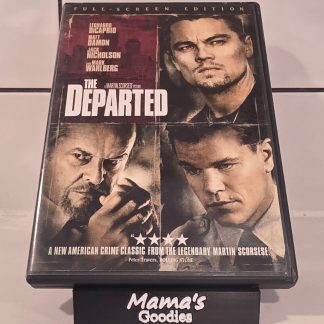 The Departed DVD Full Screen 2006 Leonardo DiCaprio Matt Damon