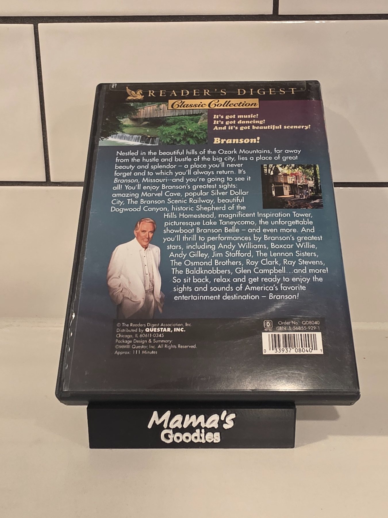 Branson! Reader's Digest Classic Collection DVD Questar 111 Minutes - Image 2