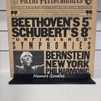Bernstein Beethoven 5th Schubert 8th Unfinished LP CBS MY 36719