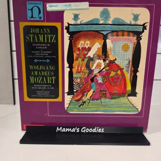 Stamitz Symphony in A Major Mozart Divertimento K.136 Nonesuch H-71076 LP