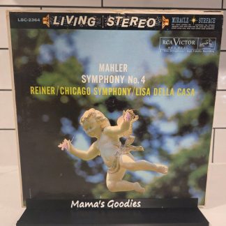 Mahler Symphony No. 4 RCA LSC-2364 LP Reiner Chicago Lisa Della Casa