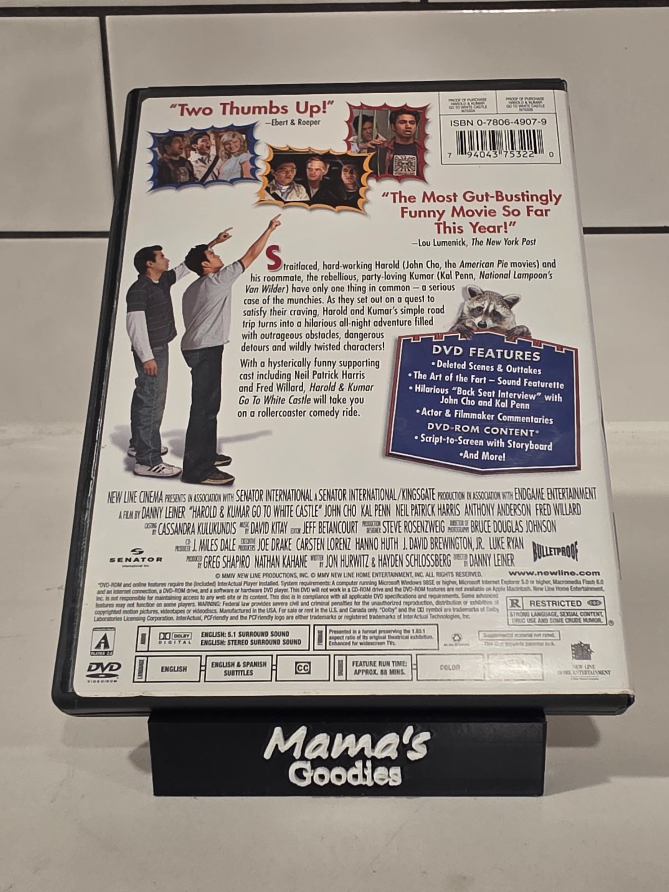Harold & Kumar Go to White Castle DVD 2004 John Cho Kal Penn - Image 2