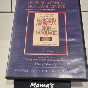 Learning American Sign Language DVD 2nd Ed Levels I & II Humphries Padden