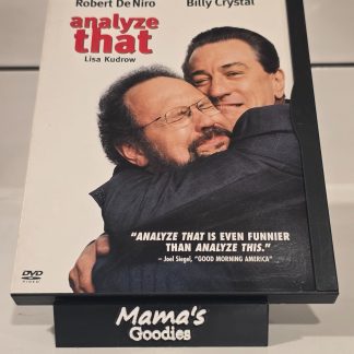 Analyze That DVD Full Screen Edition Robert De Niro Billy Crystal