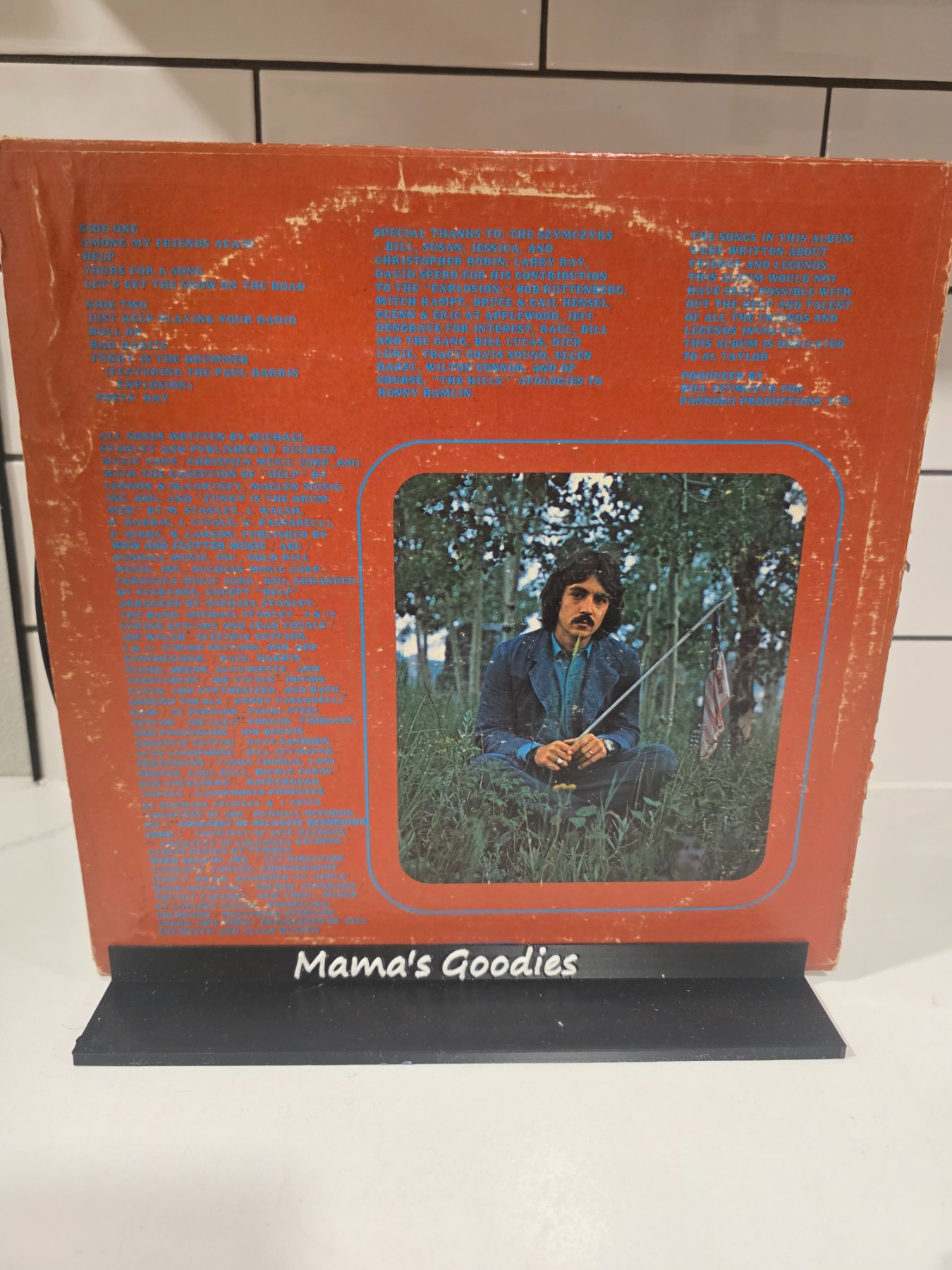 Michael Stanley Friends & Legends 1973 MCA-372 Vinyl LP - Image 2