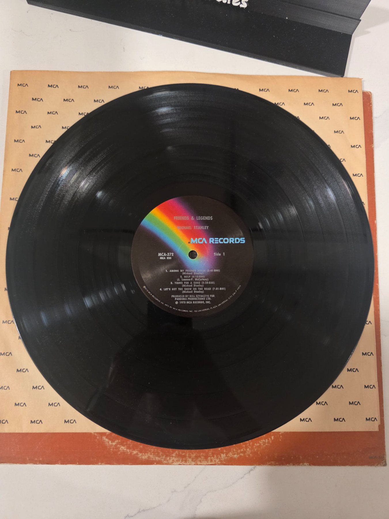 Michael Stanley Friends & Legends 1973 MCA-372 Vinyl LP - Image 3