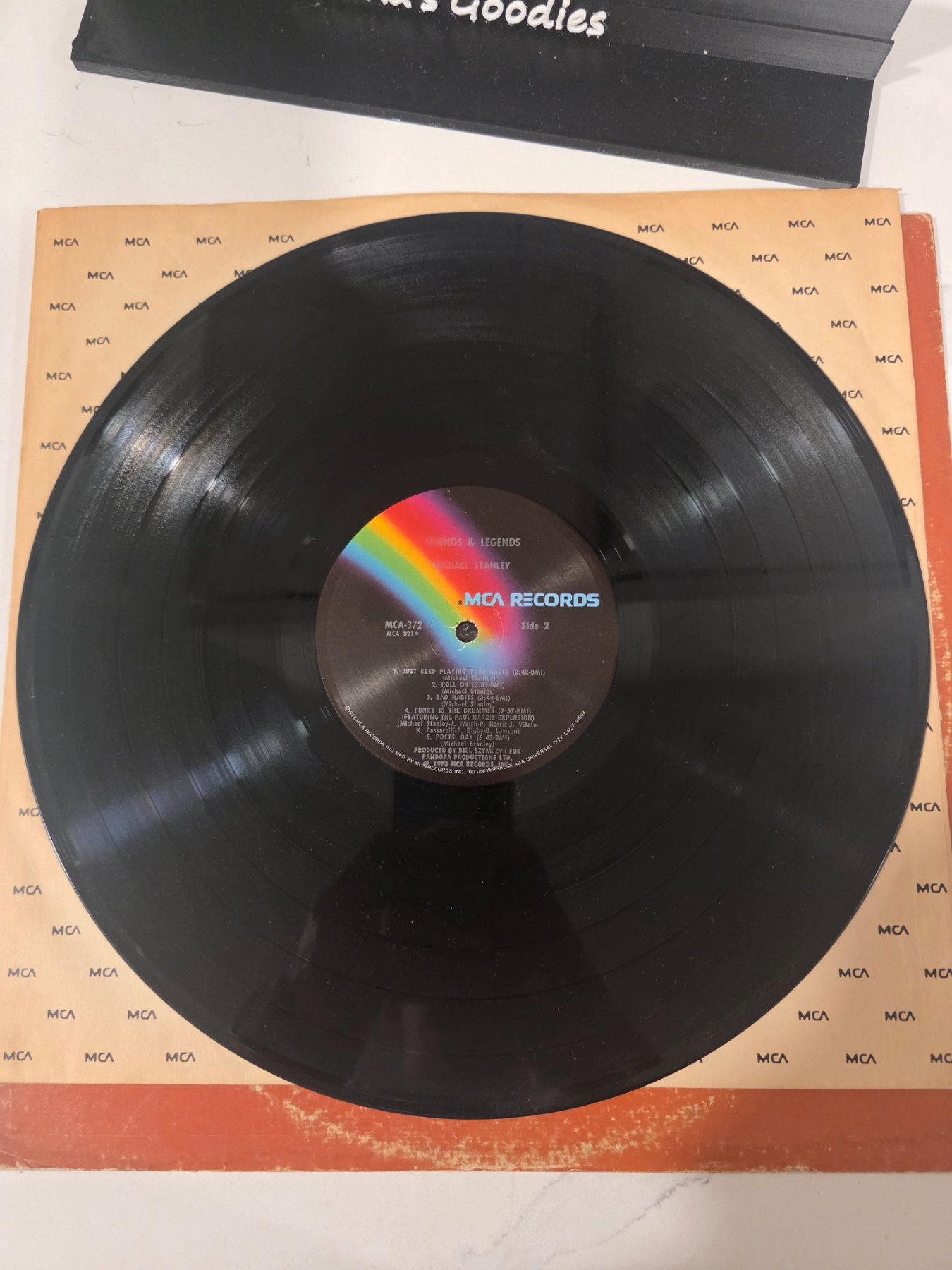 Michael Stanley Friends & Legends 1973 MCA-372 Vinyl LP - Image 4