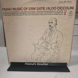 Erik Satie Piano Music Volume 2 Aldo Ciccolini Angel S-36459 LP