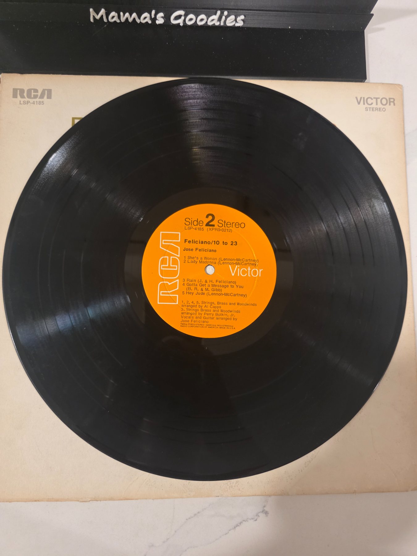 Jose Feliciano Feliciano/10 to 23 LP RCA Victor LSP-4185 Stereo - Image 4