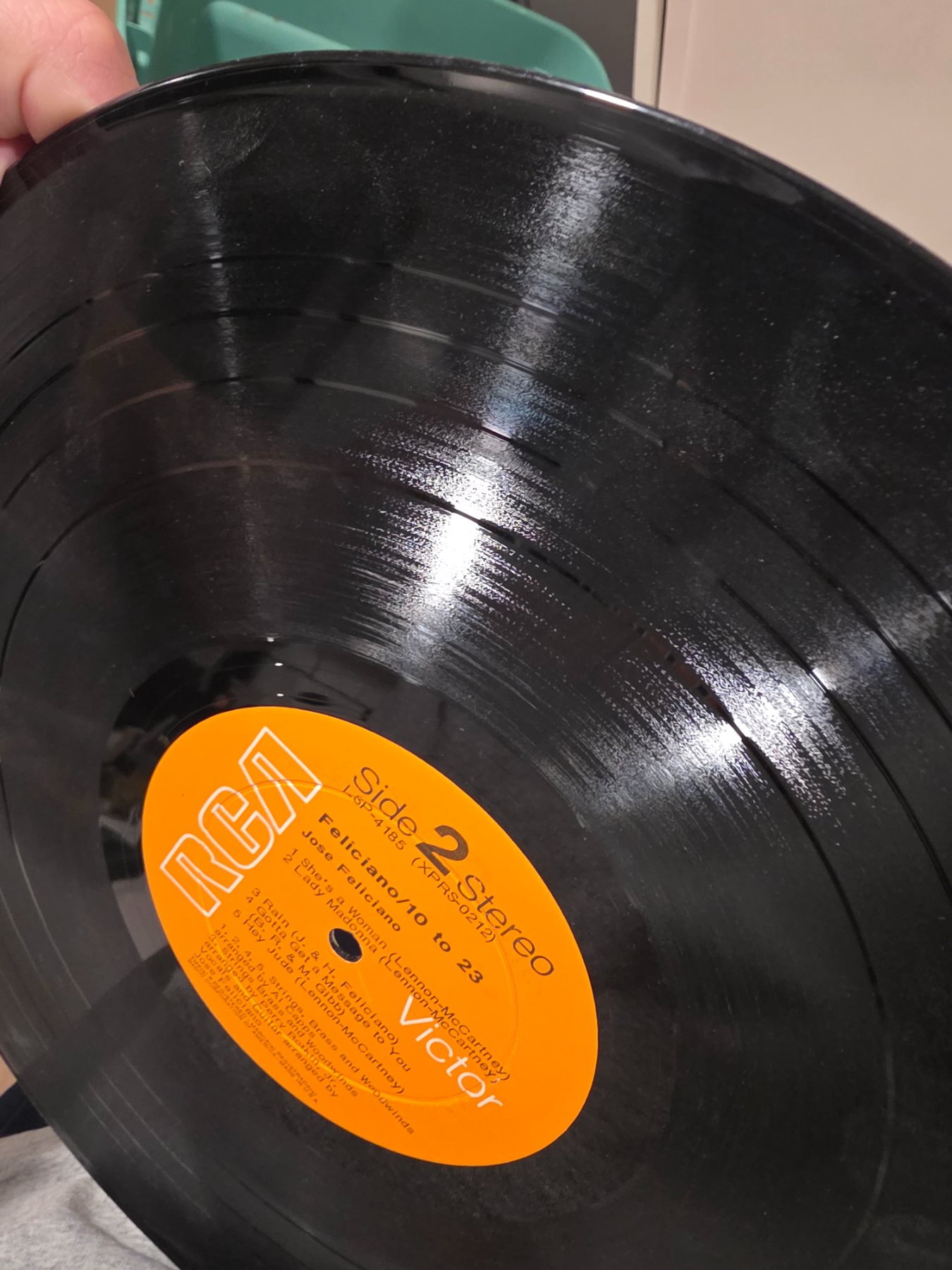 Jose Feliciano Feliciano/10 to 23 LP RCA Victor LSP-4185 Stereo - Image 6