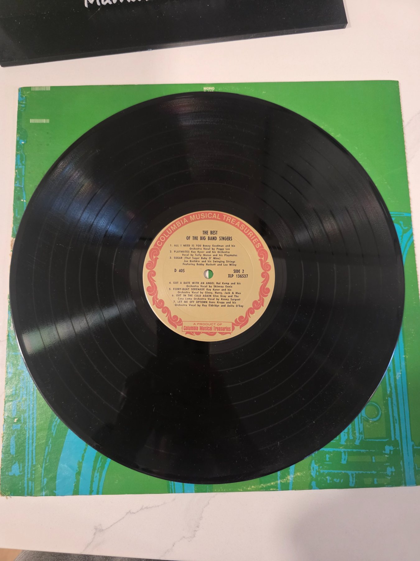 The Best of the Big Band Singers Mono LP Columbia D 405 - Image 4