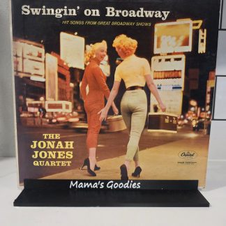 Jonah Jones Quartet Swingin' On Broadway Capitol T-963 Jazz LP