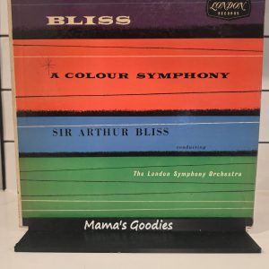 Arthur Bliss A Colour Symphony London Symphony Orchestra LP LL 1402