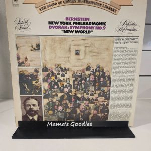 Bernstein New York Philharmonic Dvorak Symphony No. 9 New World LP M 31809