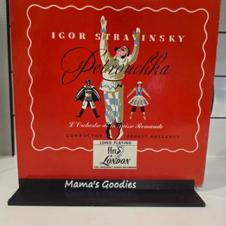 Stravinsky Petrouchka LP London LLP 130 Ernest Ansermet Suisse Romande