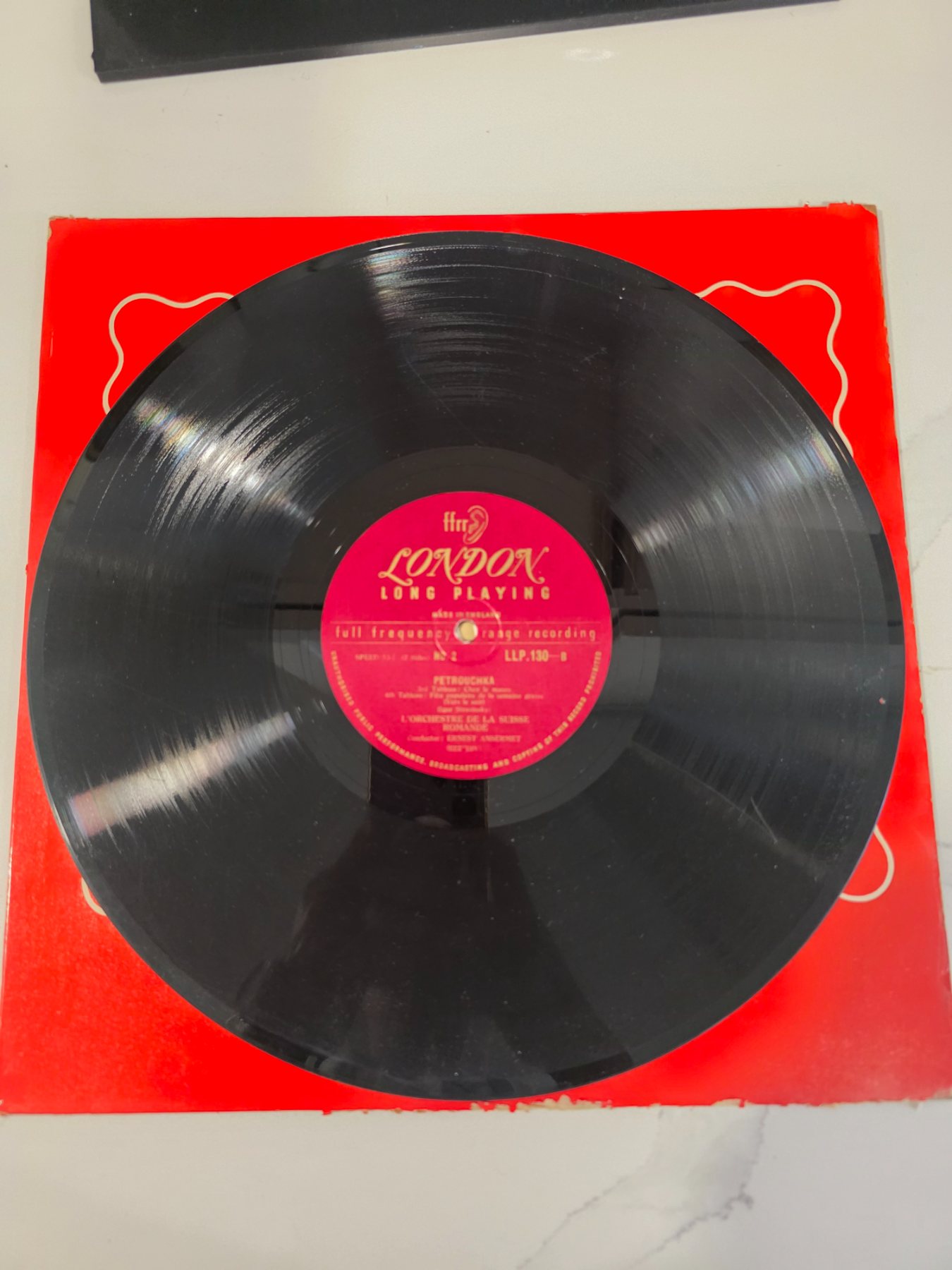 Stravinsky Petrouchka LP London LLP 130 Ernest Ansermet Suisse Romande - Image 5