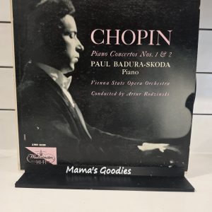 Chopin Piano Concertos Nos. 1 & 2 Badura-Skoda Westminster XWN 18288 LP