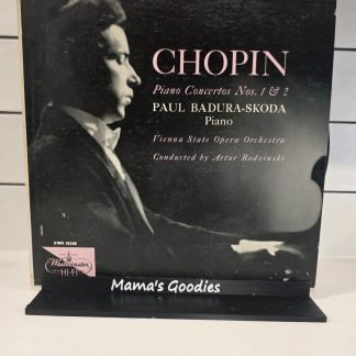 Chopin Piano Concertos Nos. 1 & 2 Badura-Skoda Westminster XWN 18288 LP