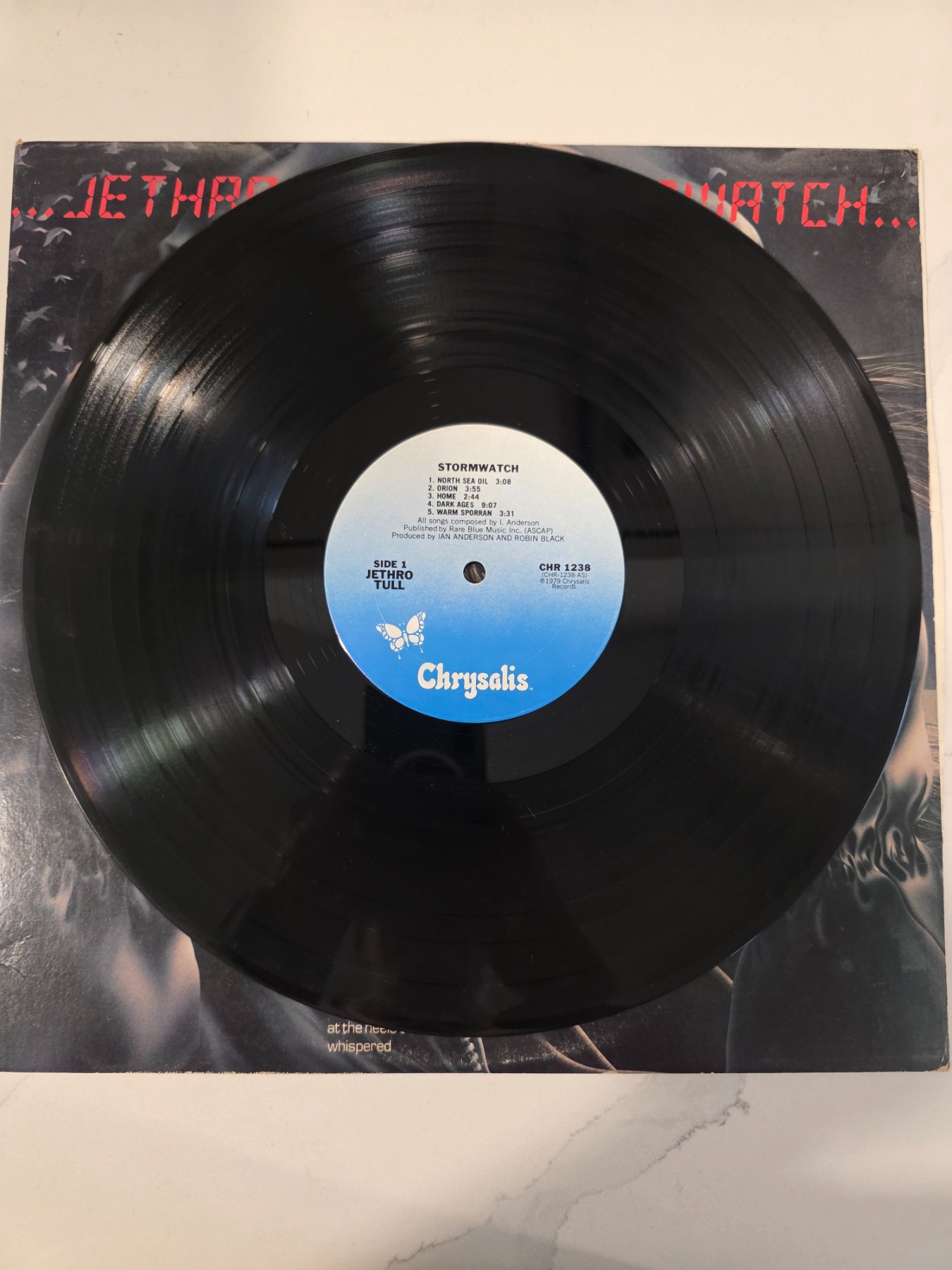 Jethro Tull Stormwatch 1979 Chrysalis CHR 1238 Vinyl LP - Image 3