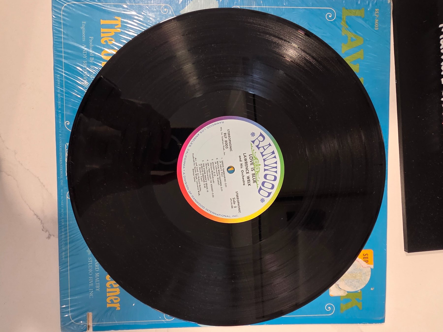 Lawrence Welk Love Is Blue 1968 Ranwood RLP 8003 Stereo LP - Image 4