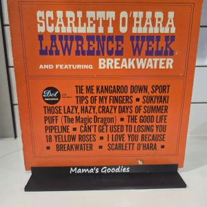 Lawrence Welk Scarlett O'Hara LP Dot DLP 3528 Mono Vinyl Record