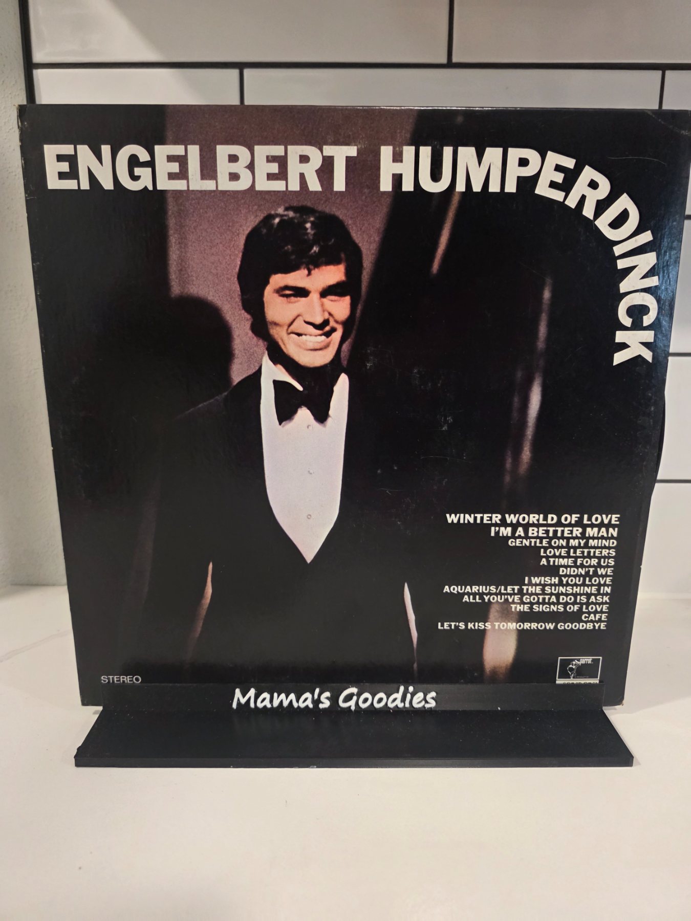 Engelbert Humperdinck Winter World of Love LP Parrot XPAS 71030