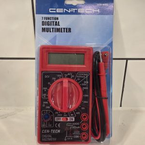 Cen-Tech 98025 7 Function Digital Multimeter with Test Leads