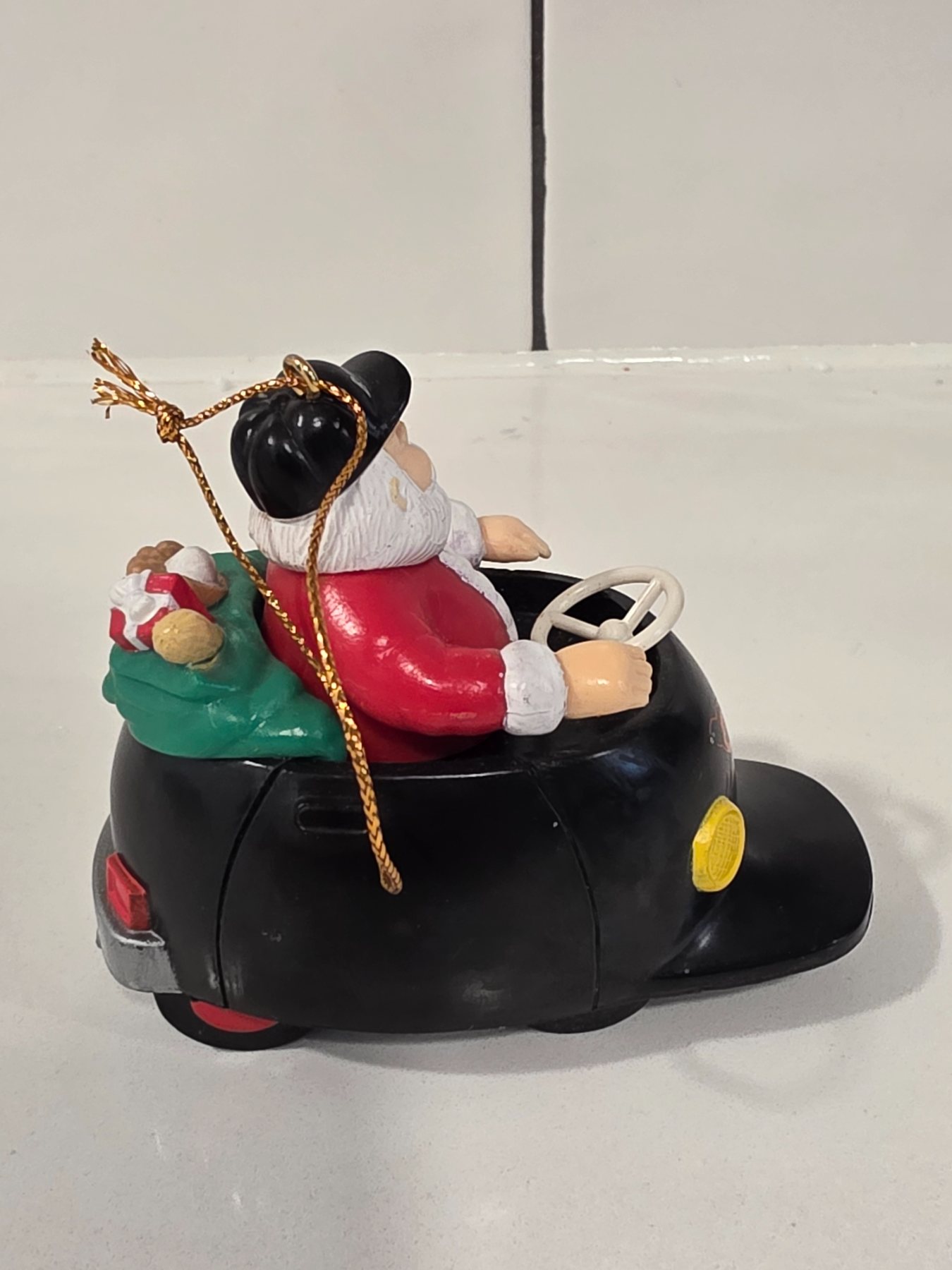 Russ Baltimore Orioles Santa's Bullpen Buggy Christmas Ornament 1993 - Image 3