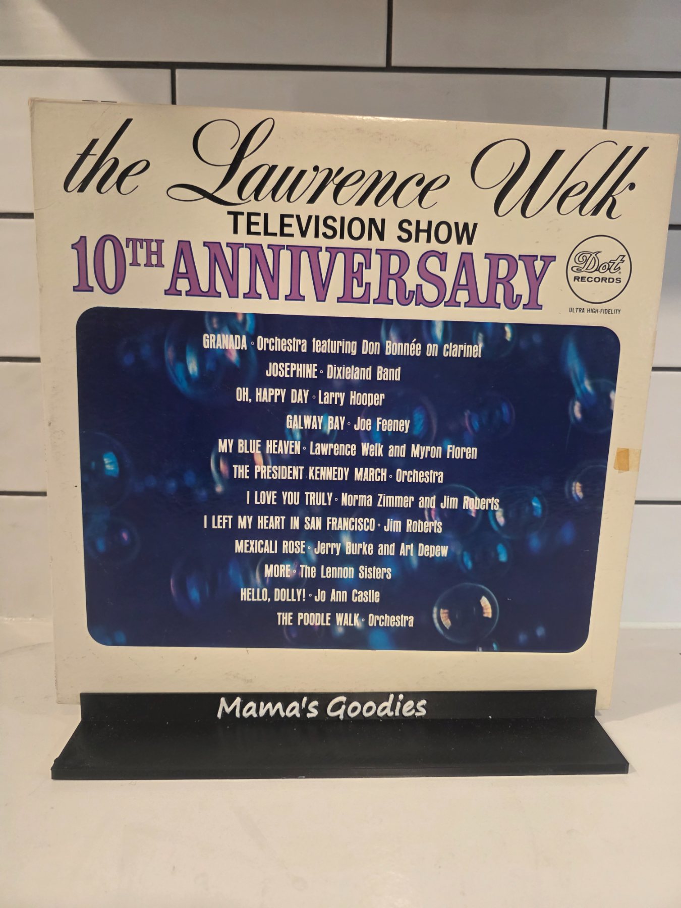Lawrence Welk Television Show 10th Anniversary Dot DLP 3591 LP