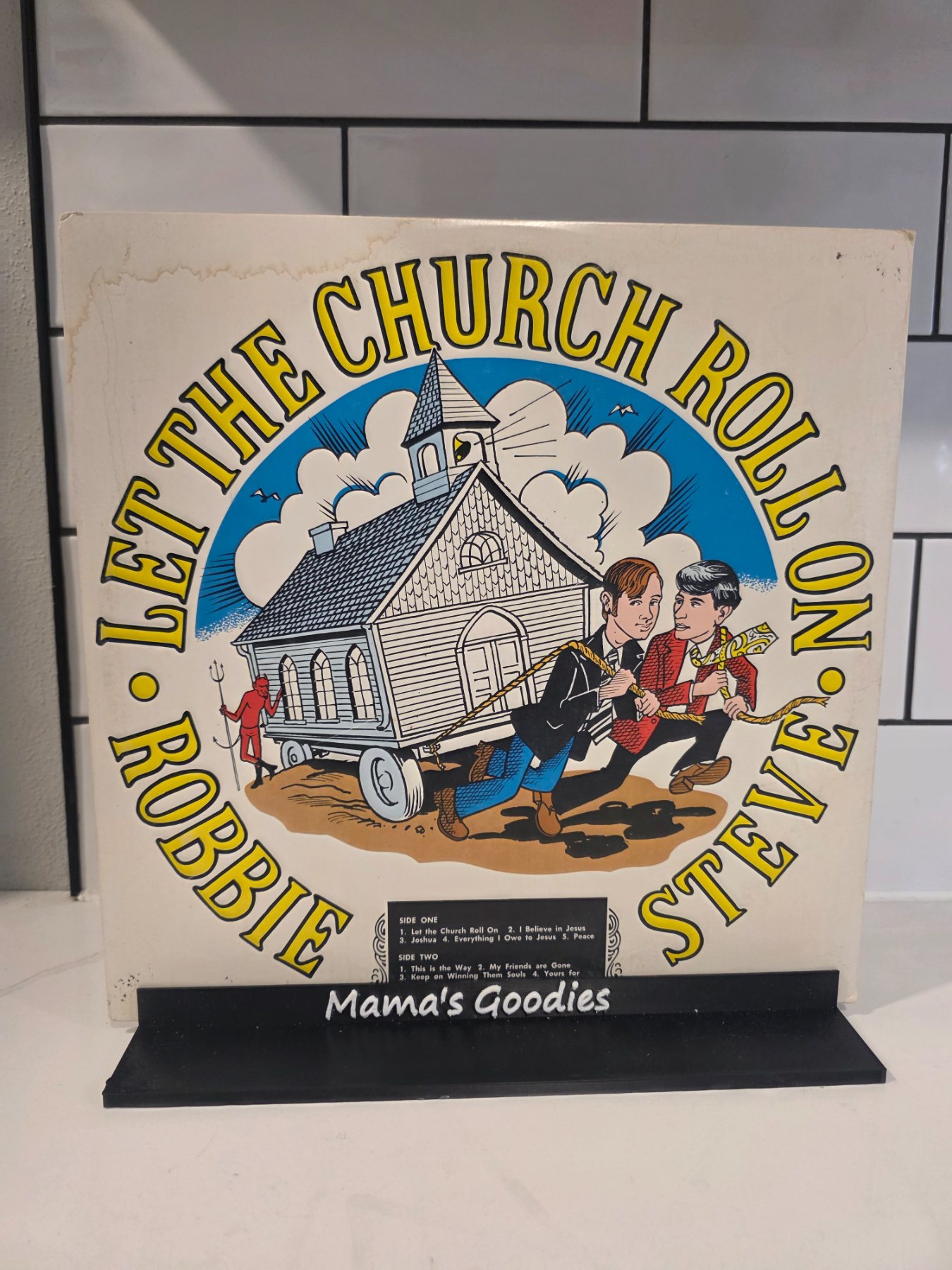 Robbie & Steve Let the Church Roll On Gospel LP Thomas Road Baptist Church